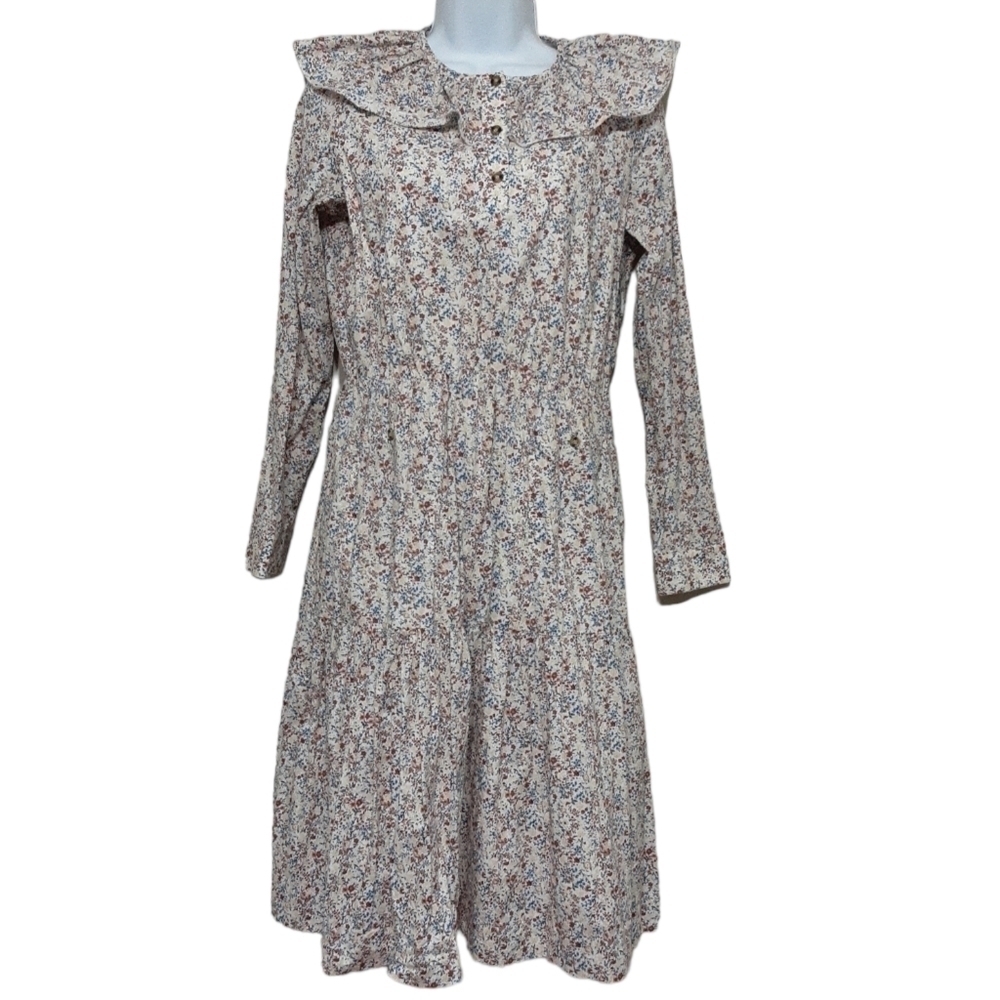 Udel New York floral tiered mini dress women size S